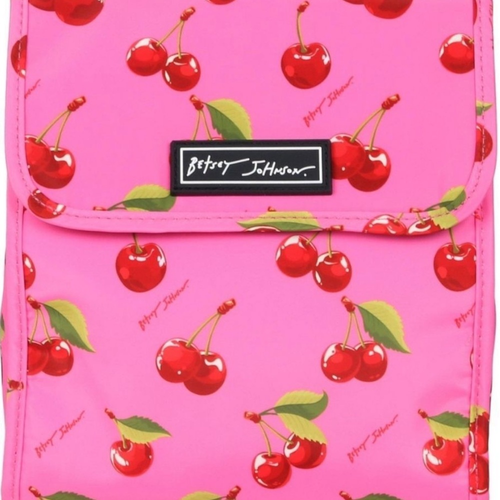 Betsey Johnson Cherry Lunch Tote! - Picture 2 of 8